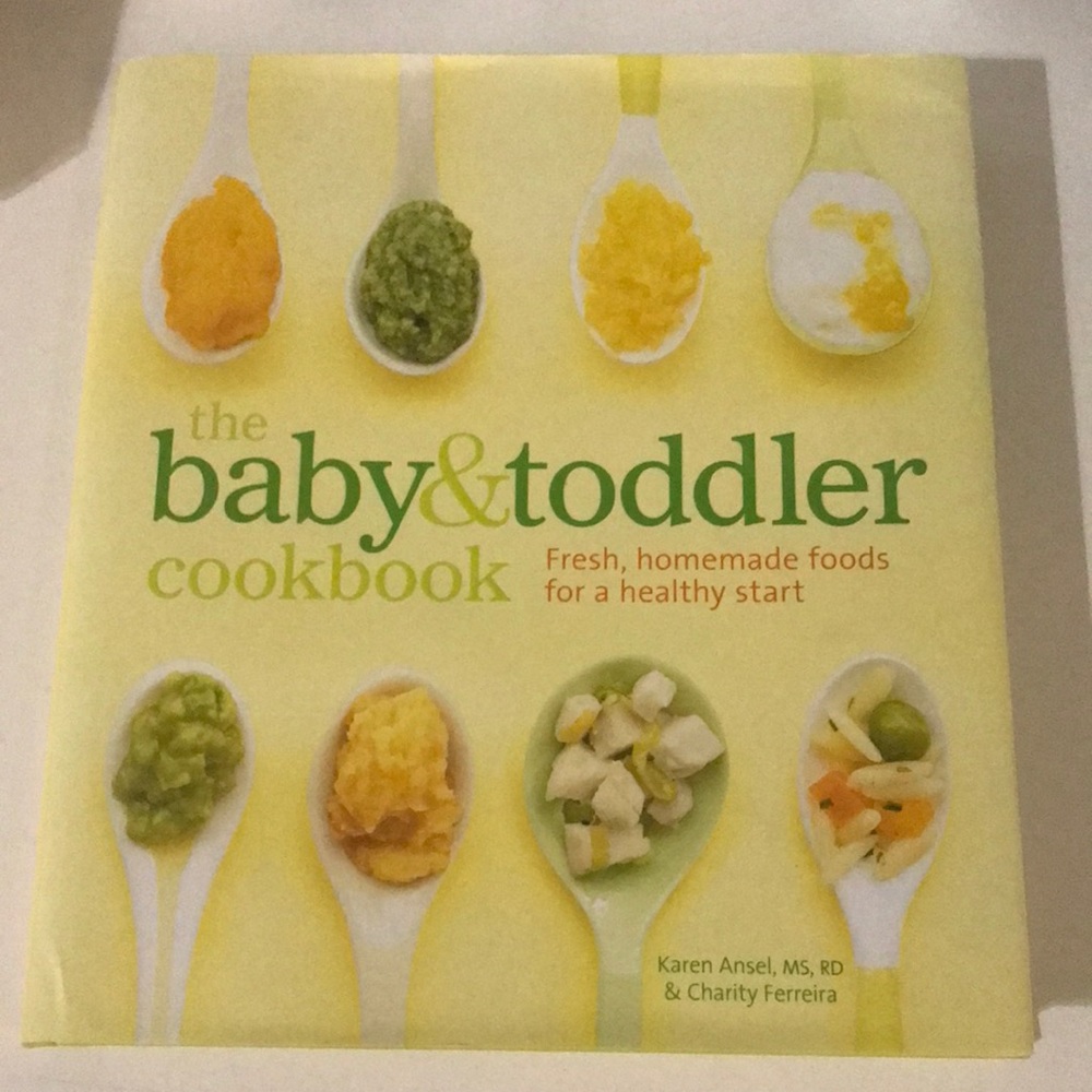 Baby & toddler cookbook